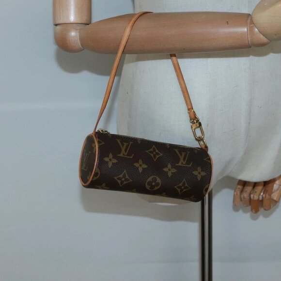 LOUIS VUITTON Monogram Papillon Pouch LV Auth - Picture 1 of 14